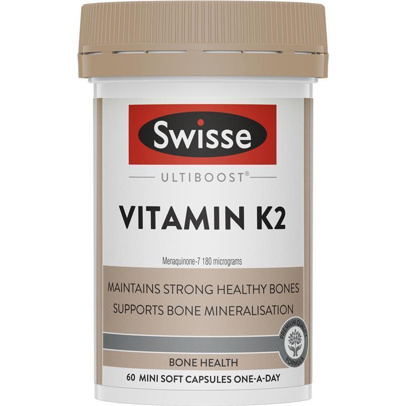 Load image into Gallery viewer, Swisse Ultiboost Vitamin K2 60 Capsules
