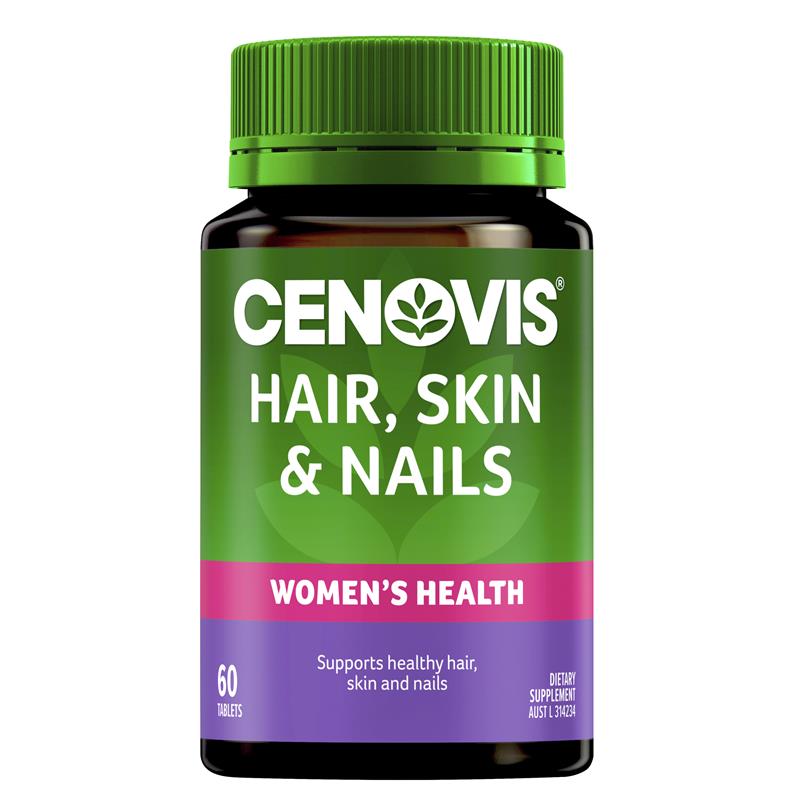 Load image into Gallery viewer, Cenovis Hair, Skin and Nails 60 Tablets
