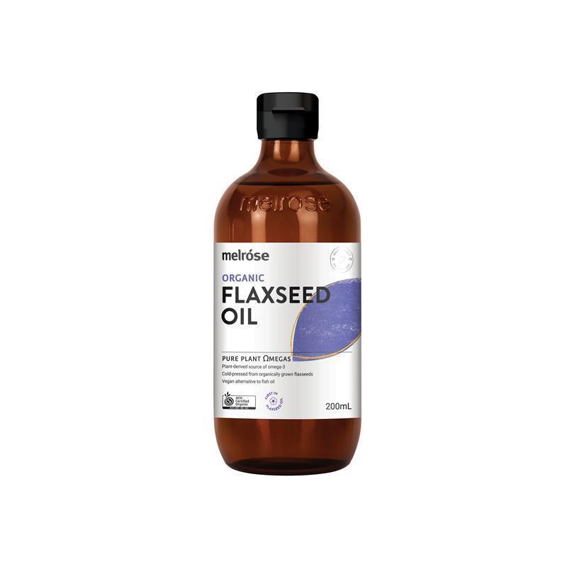 Load image into Gallery viewer, Melrose Organic Flaxseed Oil 200ml Fridge Line
