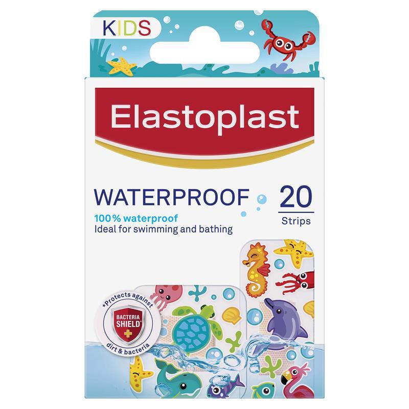 Load image into Gallery viewer, Elastoplast Kids Waterproof Strips 20 Pack
