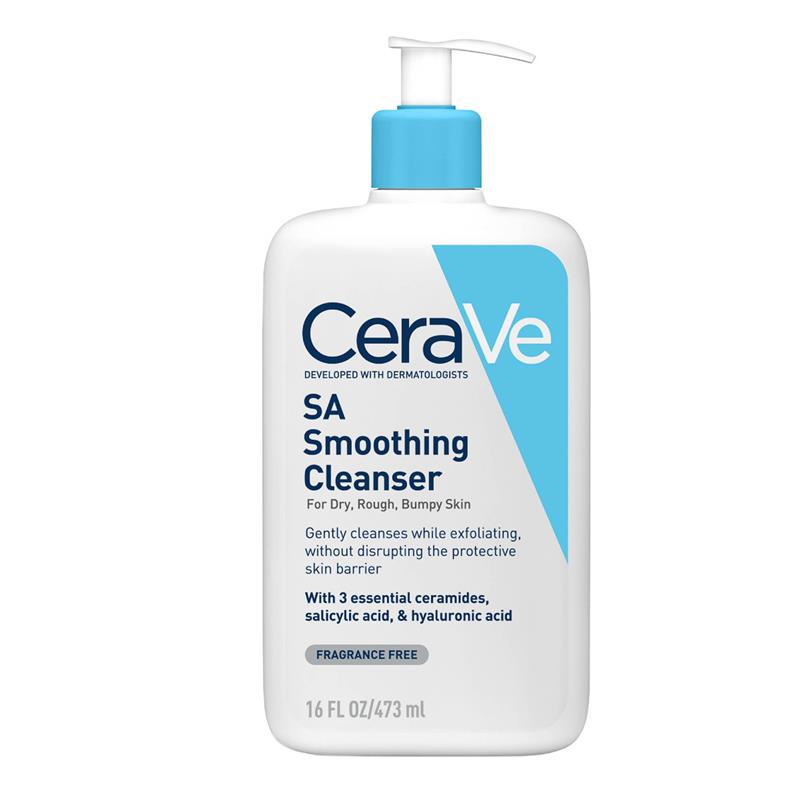 Load image into Gallery viewer, CeraVe SA Smoothing Cleanser 473ml
