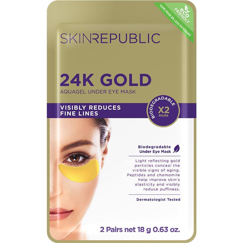 Load image into Gallery viewer, Skin Republic 24k Gold Under Eye Patches
