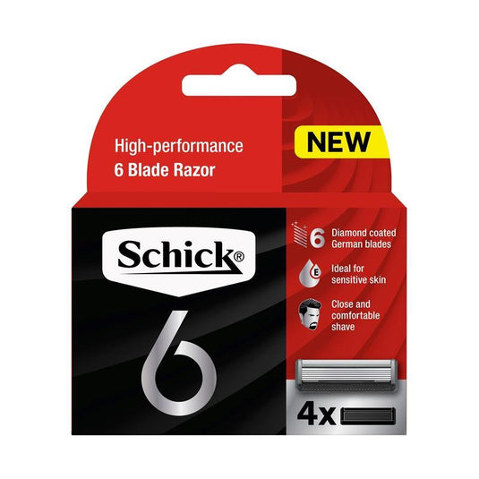 Schick Hydro 6 Refill 4pk