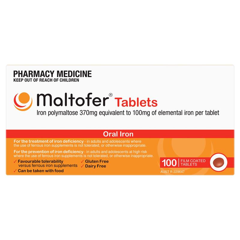 Load image into Gallery viewer, Maltofer Oral Iron 100mg 100 Tablets
