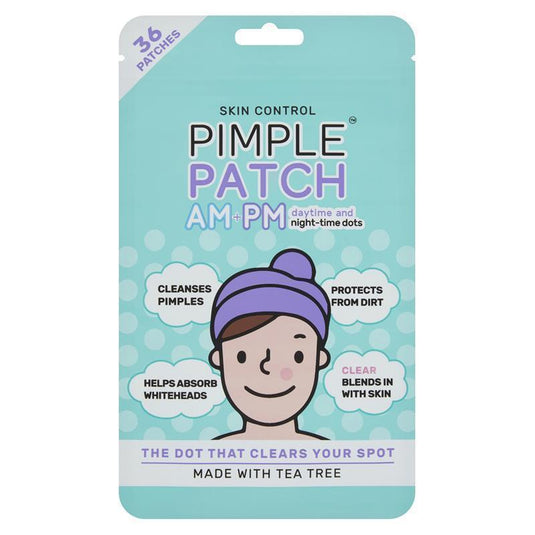 Skin Control Pimple Patches AM & PM Daytime and Night time dots 36 Patches