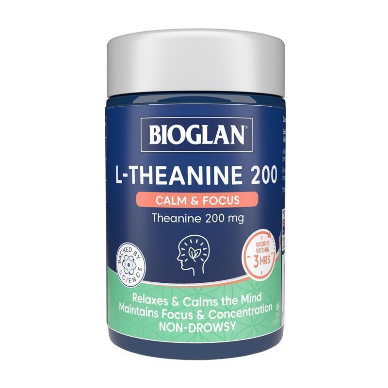 Load image into Gallery viewer, Bioglan L Theanine Calm &amp; Focus 60 Tablets
