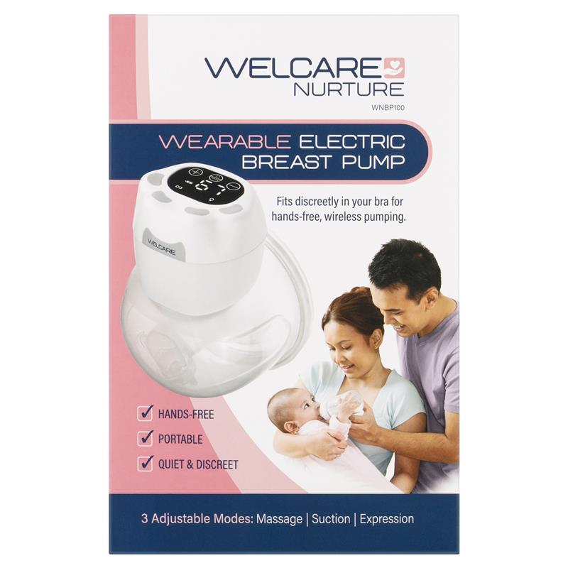 Load image into Gallery viewer, Welcare Wearable Electric Breast Pump USB C Rechargeable
