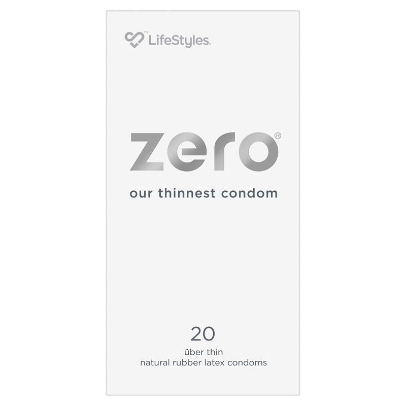 Load image into Gallery viewer, LifeStyles Zero Condoms 20 Pack
