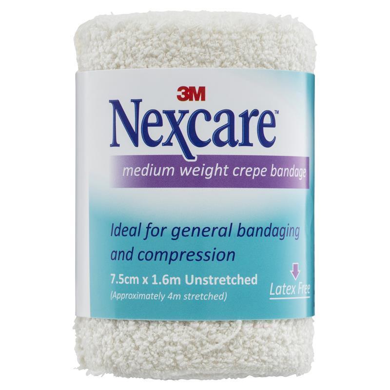 Load image into Gallery viewer, Nexcare Crepe Bandage Medium 75mm x 1.6m
