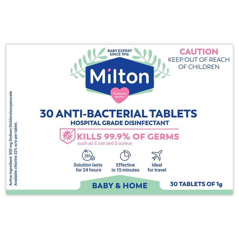 Load image into Gallery viewer, Milton Antibacterial 30 Tablets
