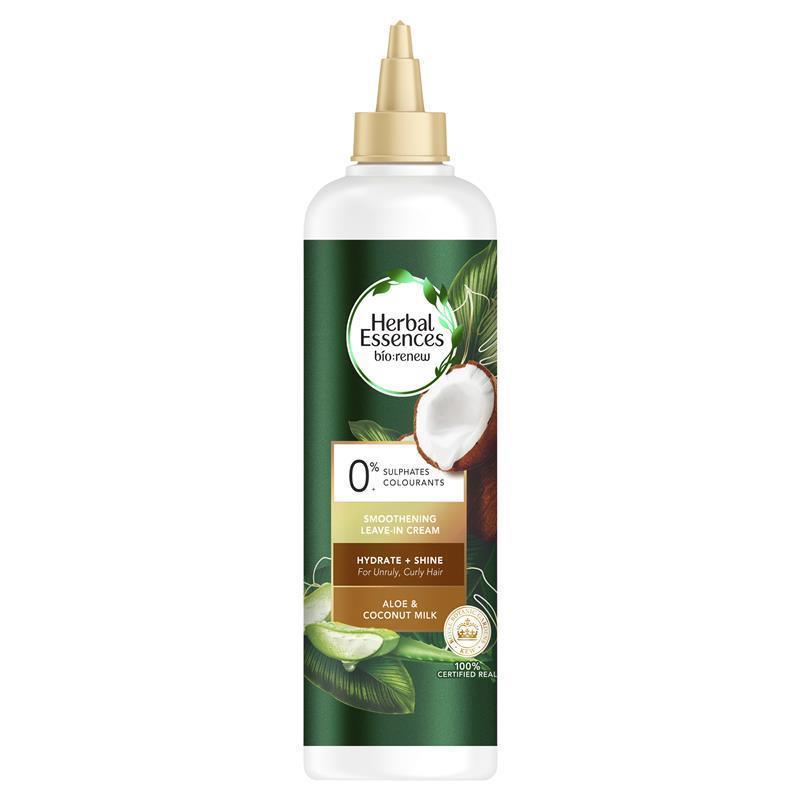 Load image into Gallery viewer, Herbal Essences Bio Renew Coconut Milk &amp; Aloe Smoothening Leave-In Cream 270ml
