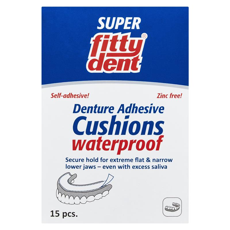 Load image into Gallery viewer, Fittydent Lower Denture Adhesive Cushions 15 Pack
