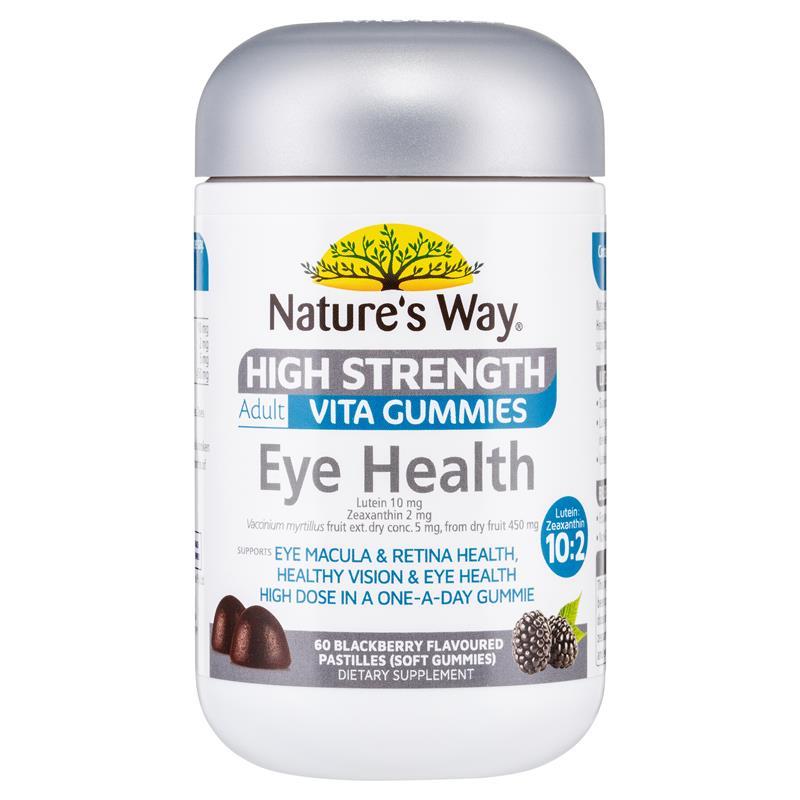 Load image into Gallery viewer, Nature's Way Adult Vita Gummies High Strength Eye Health 60 Gummies
