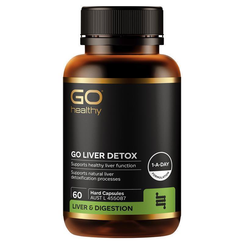 Load image into Gallery viewer, GO Healthy Liver Detox 60 Hard Capsules
