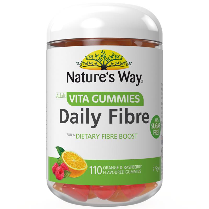 Load image into Gallery viewer, Nature's Way Adult Vita Gummies Fibre 110 Gummies
