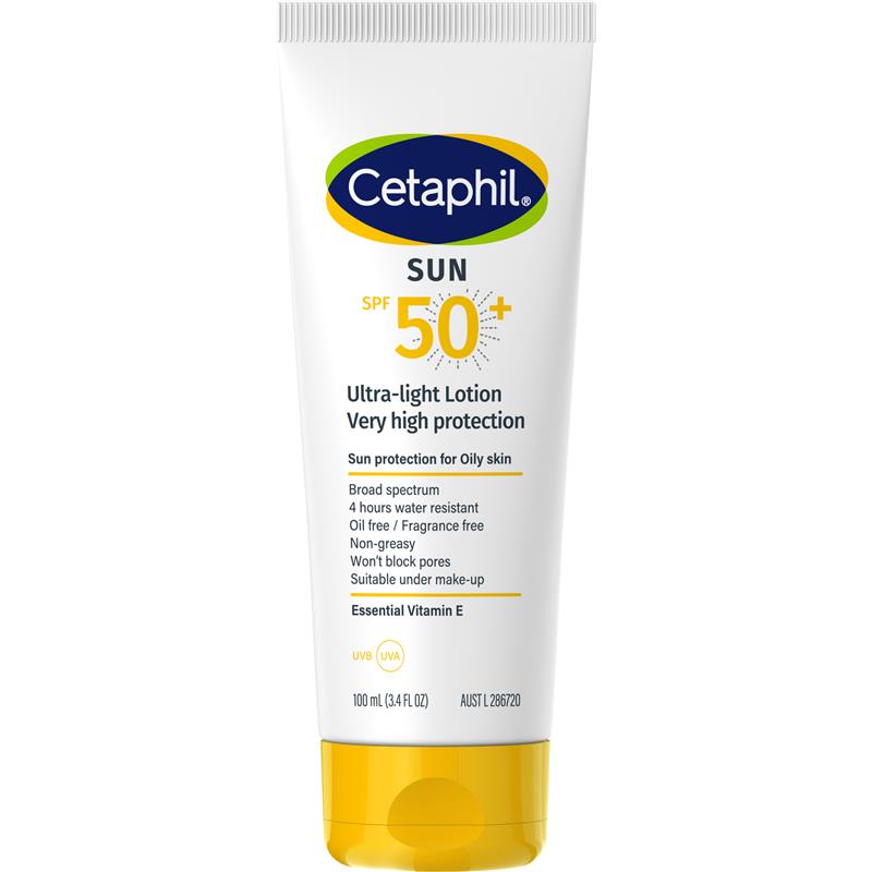 Load image into Gallery viewer, Cetaphil Sun SPF 50+ Ultra Light Lotion 100ml

