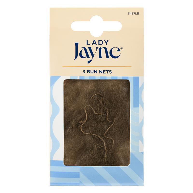Load image into Gallery viewer, Lady Jayne Bun Nets, Light Brown, Pk3
