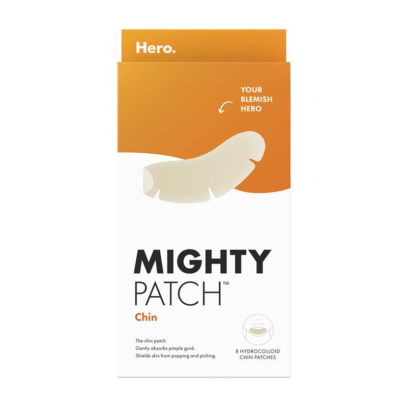 Load image into Gallery viewer, Hero Mighty Patch Chin Contoured Pimple Patches 8 Pack
