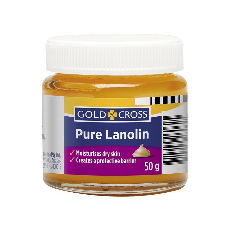 Load image into Gallery viewer, Gold Cross Wool Fat Anhydrous 50g Jar
