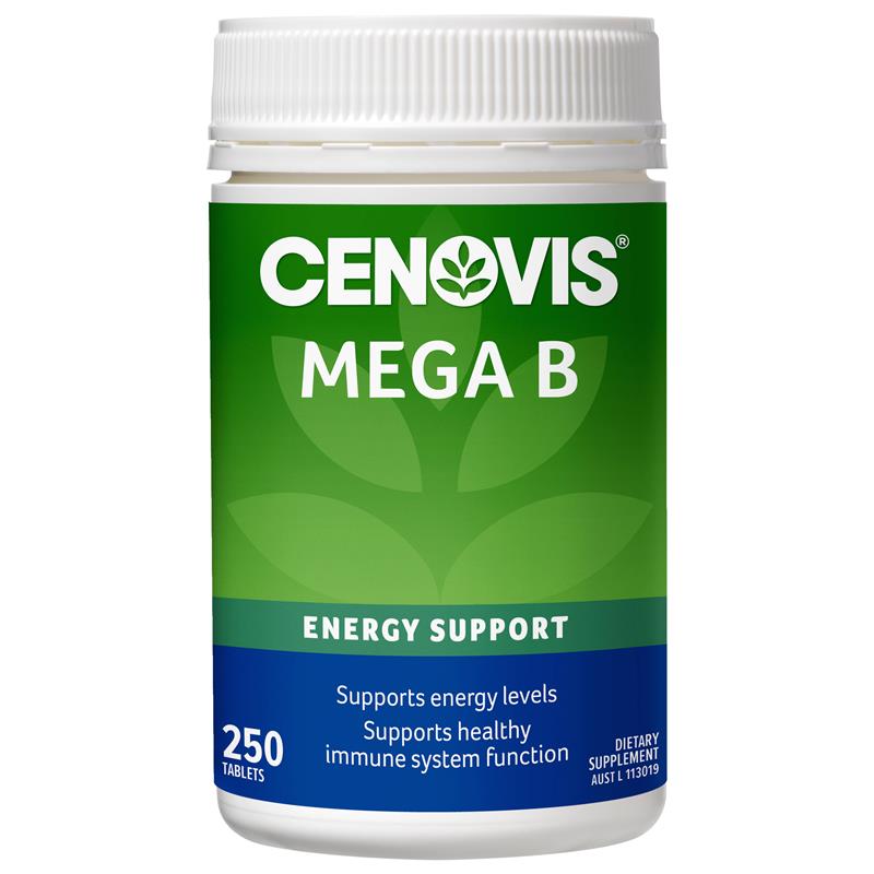 Load image into Gallery viewer, Cenovis Mega B Value Pack 250 Tablets Exclusive Size
