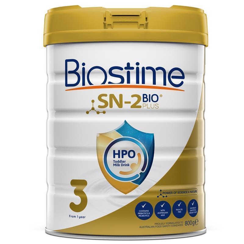 Load image into Gallery viewer, Biostime SN-2 BIO PLUS HPO Toddler Milk Drink Stage 3 800g
