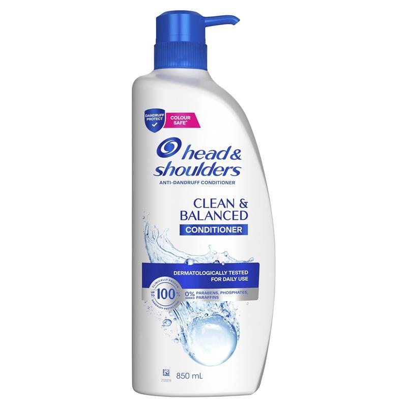 Load image into Gallery viewer, Head &amp; Shoulders Clean &amp; Balanced Conditioner 850ml

