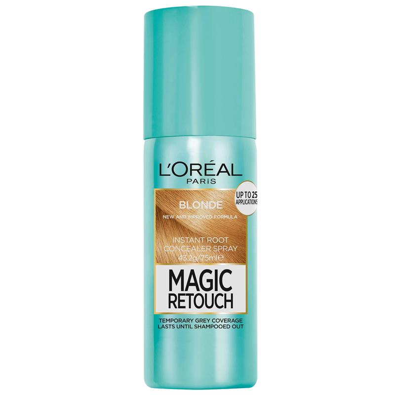 Load image into Gallery viewer, L'Oreal Paris Magic Retouch Temporary Root Concealer Spray - Blonde (Instant Grey Hair Coverage)
