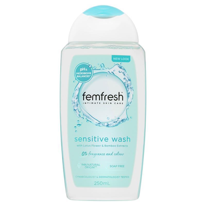 Load image into Gallery viewer, Femfresh Sensitive Wash 250ml
