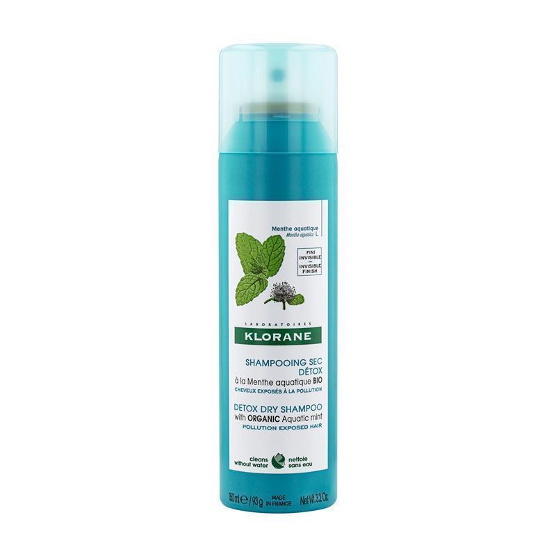 Load image into Gallery viewer, Klorane Aquatic Mint Dry Shampoo 150ml - Scalp Detox
