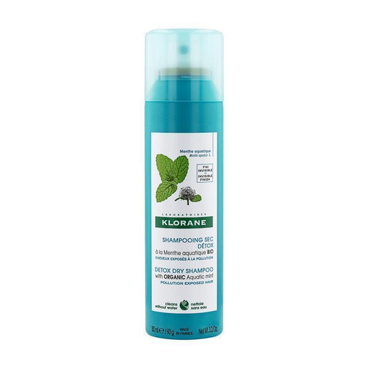 Klorane Aquatic Mint Dry Shampoo 150ml - Scalp Detox