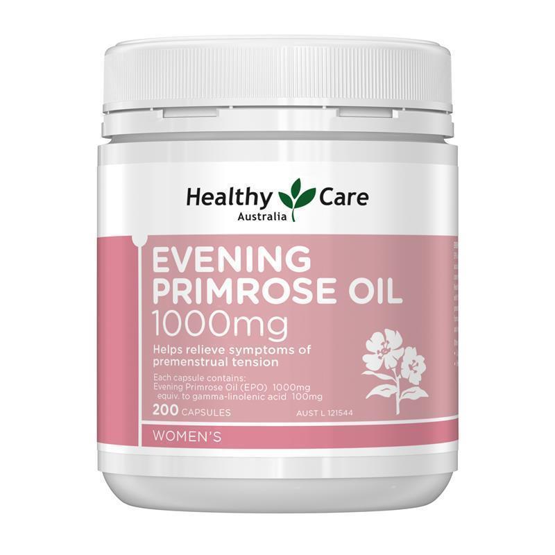 Load image into Gallery viewer, Healthy Care Evening Primrose Oil 1000mg 200 Capsules
