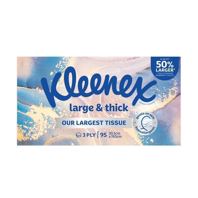 Load image into Gallery viewer, Kleenex Facial Tissues 95 Large and Thick

