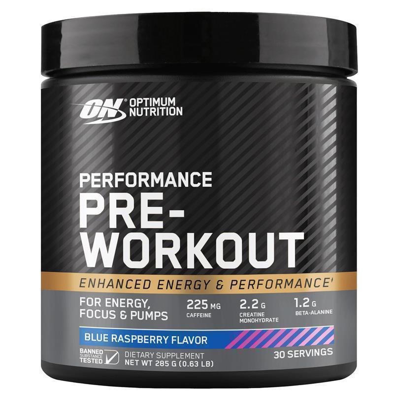 Load image into Gallery viewer, Optimum Nutrition Performance Preworkout Blue Raspberry 285g
