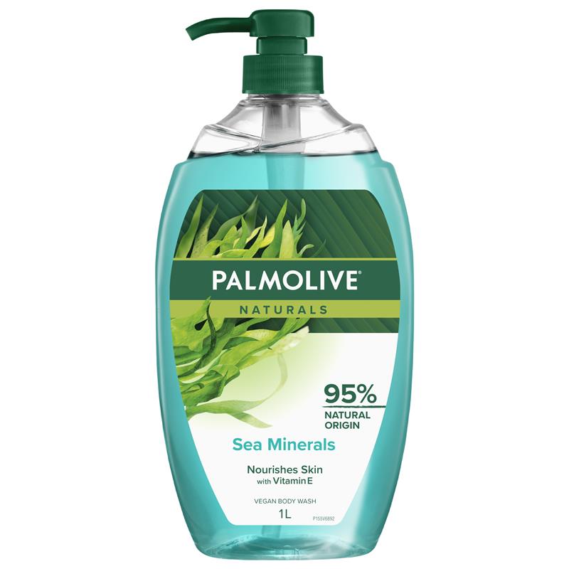 Load image into Gallery viewer, Palmolive Naturals Body Wash Sea Minerals 1L
