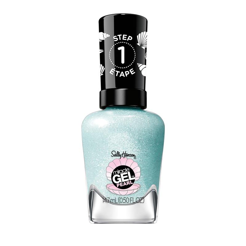 Load image into Gallery viewer, Sally Hansen Miracle Gel Nail Polish Modern Pearl Collection Seas The Day Limited Edition
