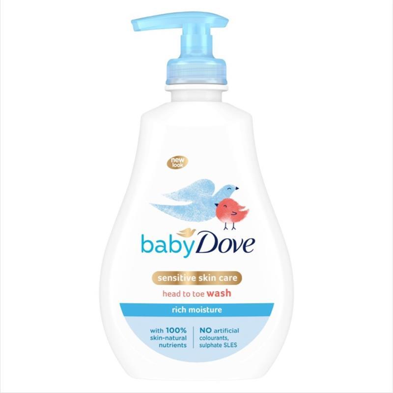 Load image into Gallery viewer, Baby Dove Rich Moisture Baby Wash 400ml
