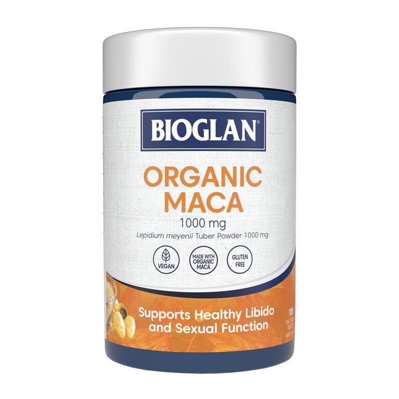 Load image into Gallery viewer, Bioglan Organic Maca 100 Tablets
