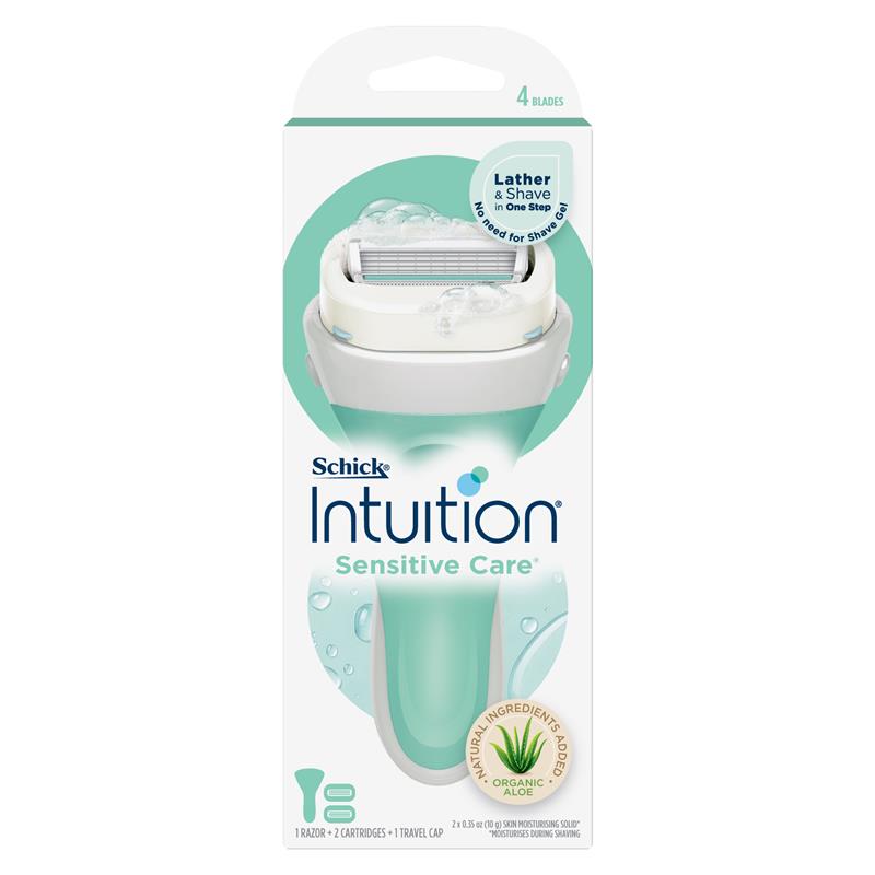 Load image into Gallery viewer, Schick Intuition Naturals Sensitive Care Kit
