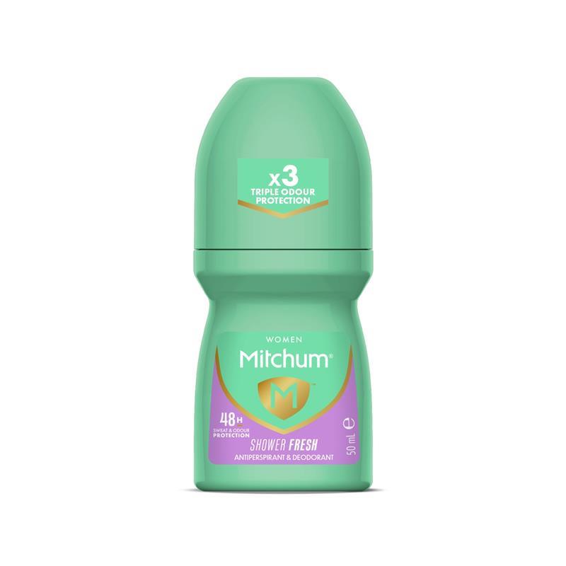 Load image into Gallery viewer, Mitchum for Women Anti-Perspirant Deodorant Shower Fresh Roll On 50ml
