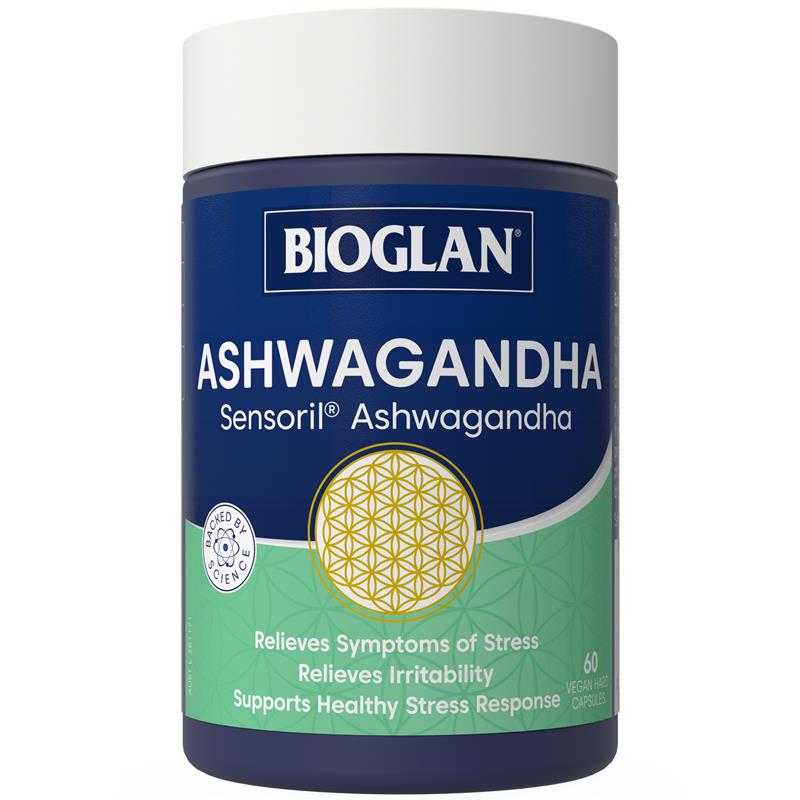 Load image into Gallery viewer, Bioglan Ashwagandha 60 Vegan Capsules
