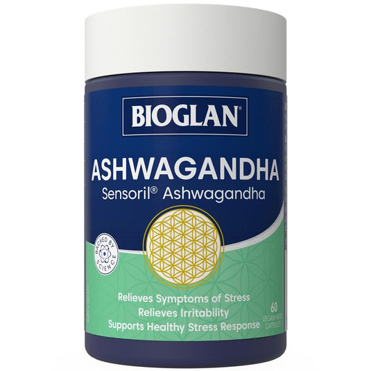 Bioglan Ashwagandha 60 Vegan Capsules