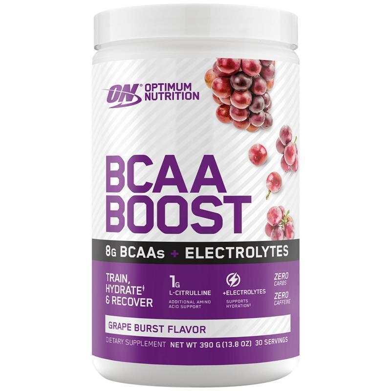 Load image into Gallery viewer, Optimum Nutrition BCAA Boost Grape 390g
