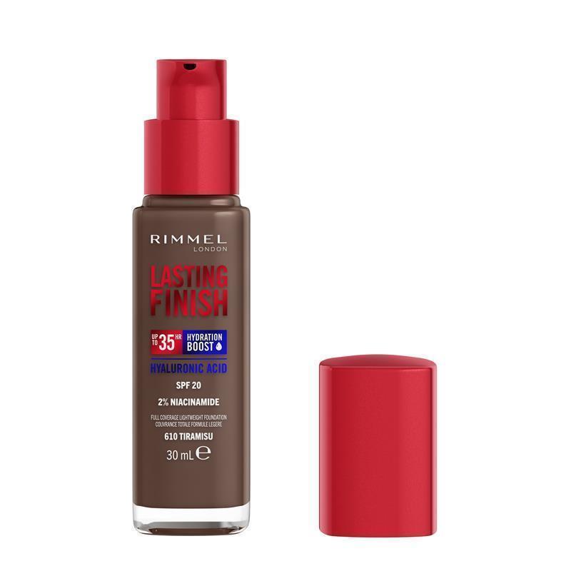Load image into Gallery viewer, Rimmel Lasting Finish 35HR Foundation 610 Tiramisu
