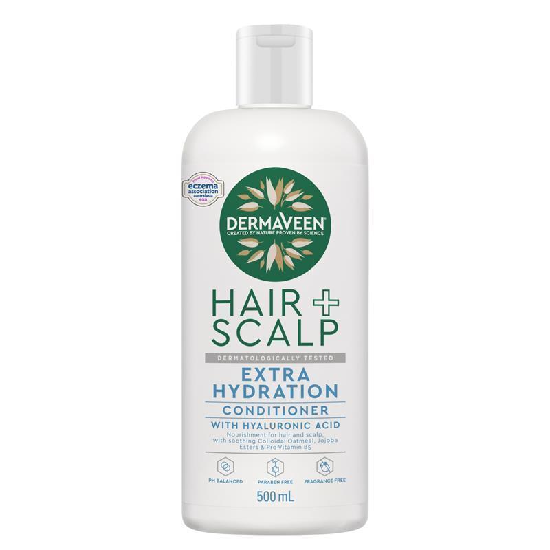 Load image into Gallery viewer, DermaVeen Hair + Scalp Extra Hydration Conditioner 500ml
