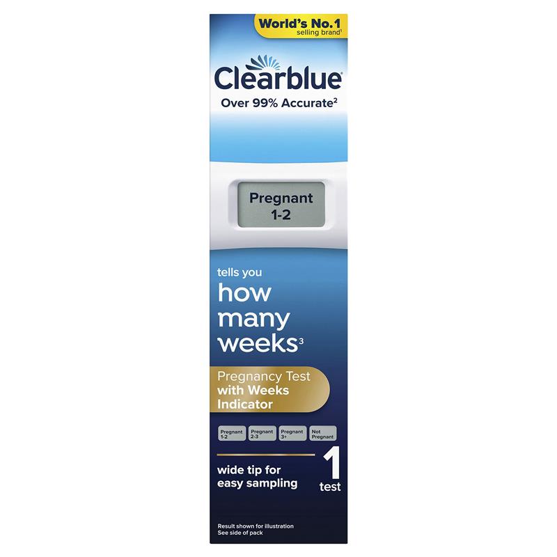 Load image into Gallery viewer, Clearblue Digital Pregnancy Test Weeks Indicator 1 Test
