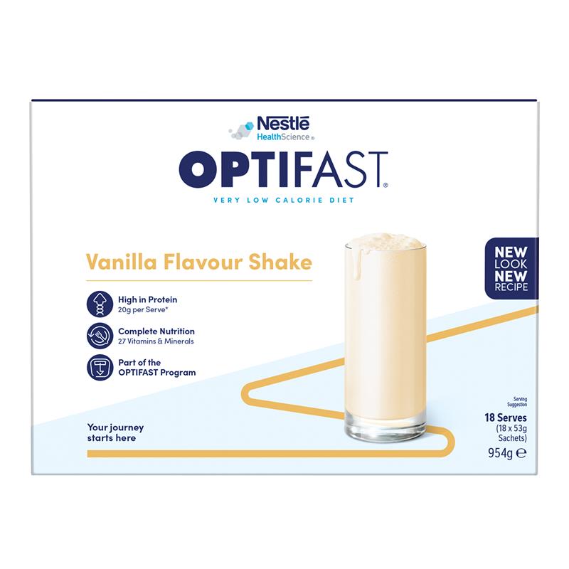 Load image into Gallery viewer, Optifast VLCD Shake Vanilla 18 x 53g
