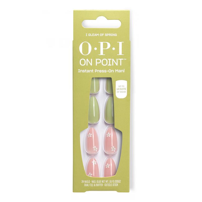 Load image into Gallery viewer, OPI On Point Instant Press-On Mani I Gleam of Spring
