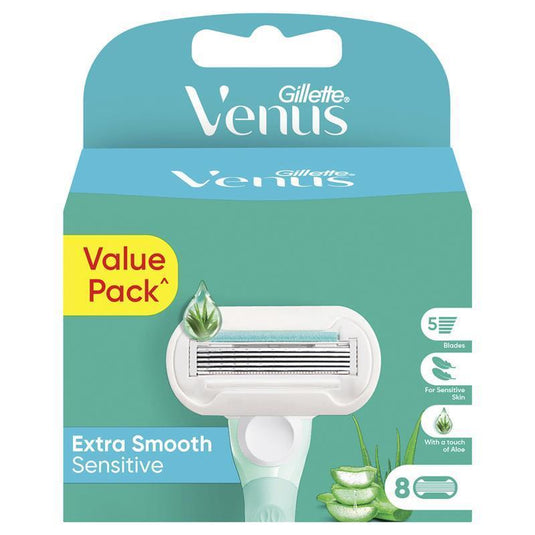 Gillette Venus Deluxe Smooth Sensitive Refills 8 Pack