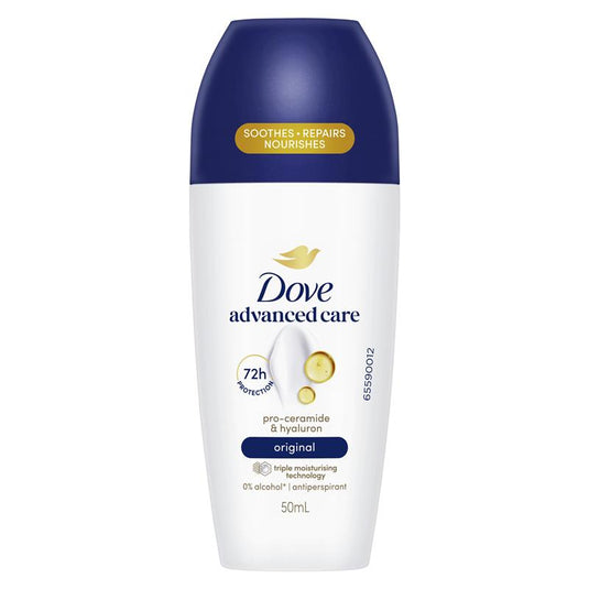 Dove Women Advanced Care Antiperspirant Deodorant 72h Roll On Original 50ml