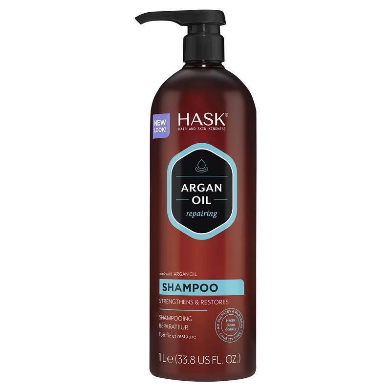 Load image into Gallery viewer, Hask Argan Oil Repairing Shampoo 1 Litre
